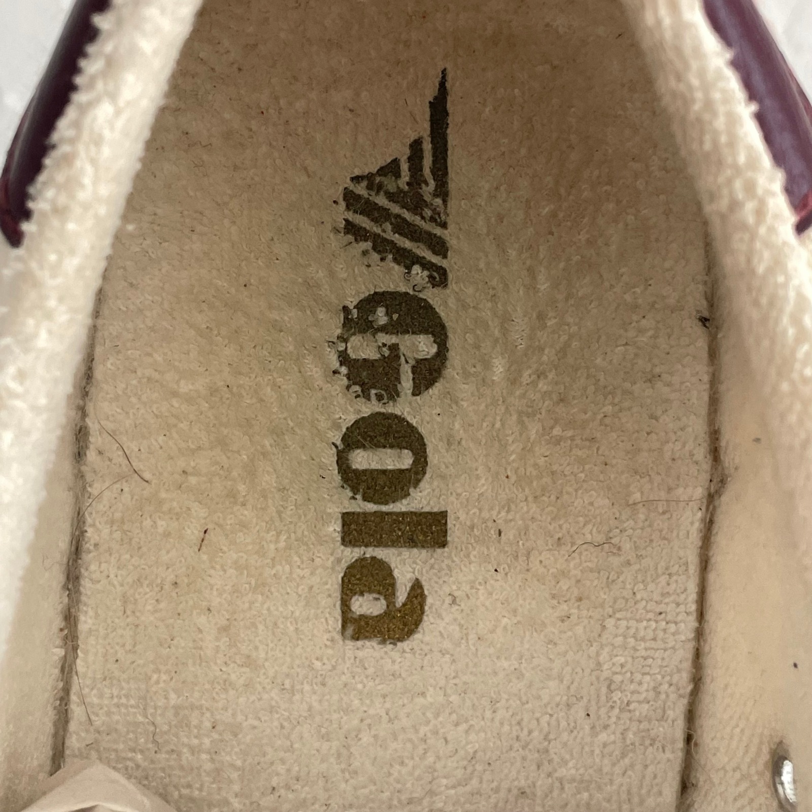 Gola Mark Cox Tennis Shoes Womens 8 White/Pink Canvas Casual Sneakers Preppy — image 6 of 8